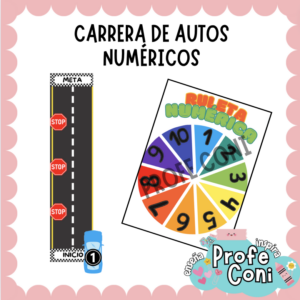 CARRERA DE AUTOS NUMÉRICOS